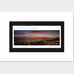 Townsville Sunrise from Castle Hill Posters and Art